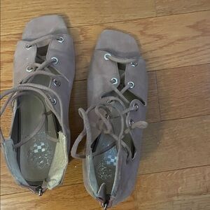 Stylish Dusty Rose Lace-Up Women's Shoes